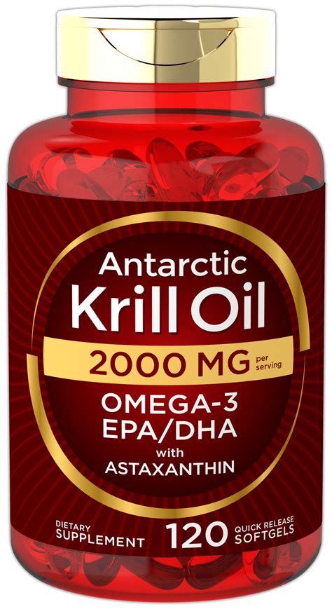 krill oil supplements.